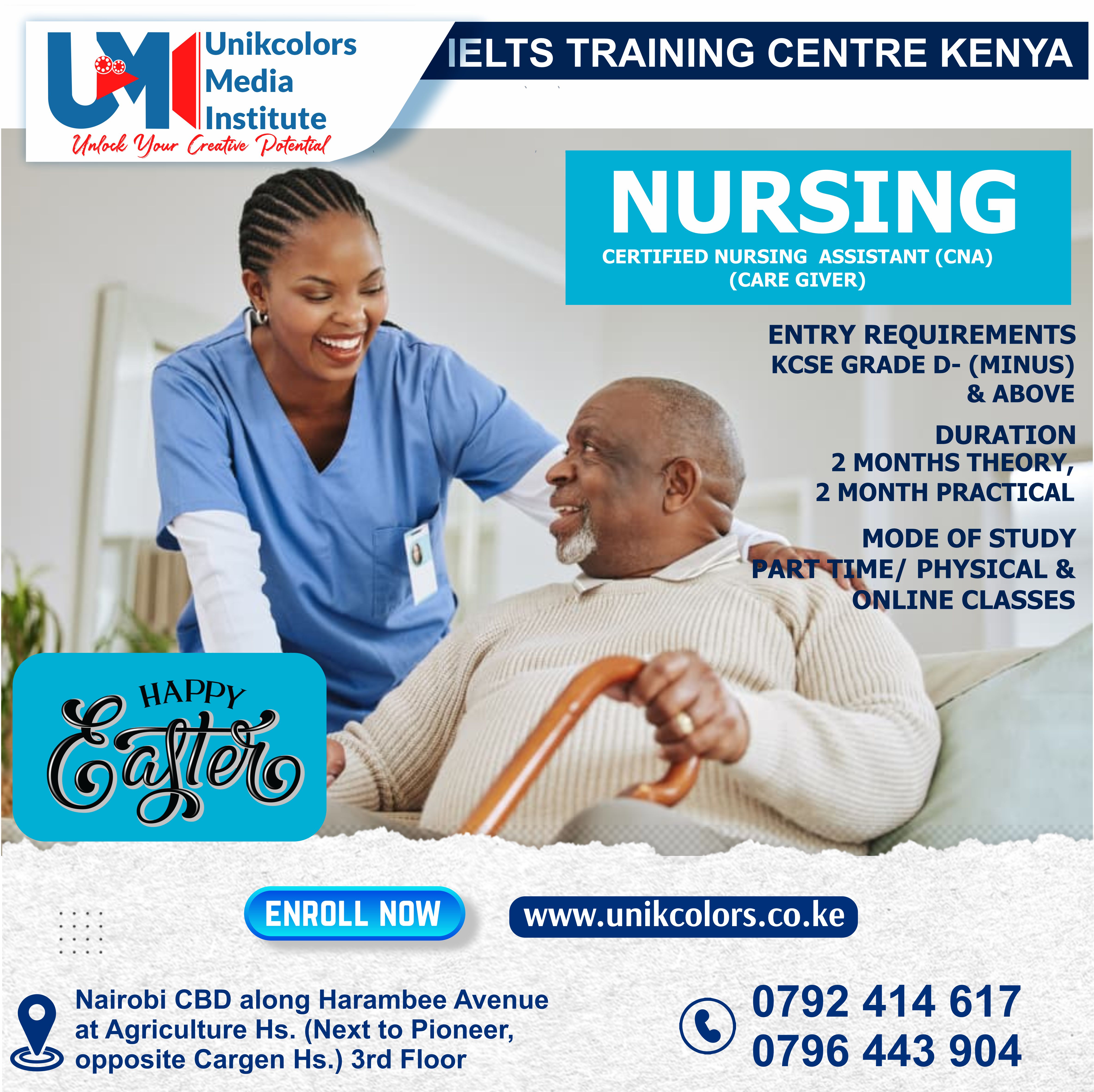 CERTIFIED NURSING ASSISTANT - CARE GIVER COURSE